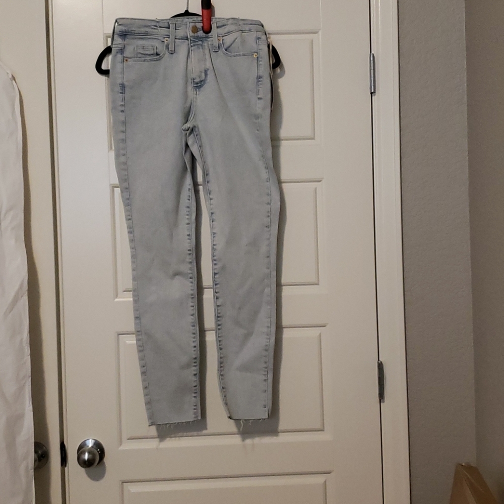 Women's High-Rise Skinny Jeans - Misty Blue 2